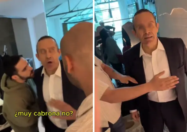 VIDEO | Detienen a abogado por agredir a una mujer en estudio de Polanco, "¡Me va a matar!"