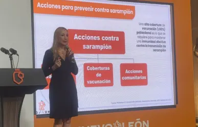 Exhorta Salud Nuevo León a vacunar a menores de 10 años contra el sarampión