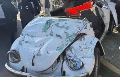 Tres personas mueren tras volcadura de auto en la alcaldía Magdalena Contreras