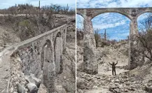 Loreto conserva un antiguo acueducto con arcos construido en 1936