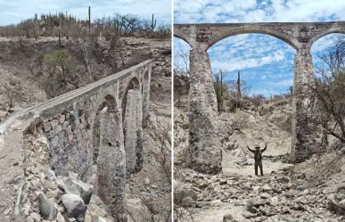 Loreto conserva un antiguo acueducto con arcos construido en 1936