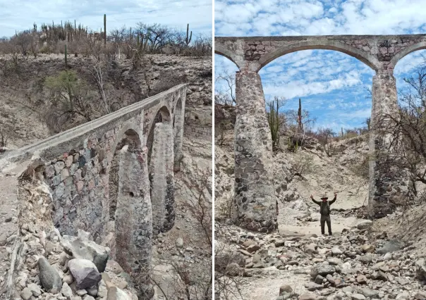 Loreto conserva un antiguo acueducto con arcos construido en 1936