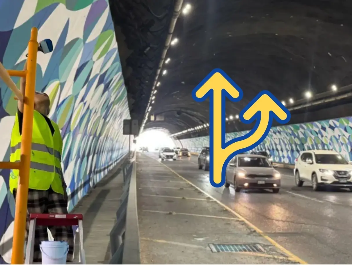 Este cierre impacta la movilidad en la zona metropolitana, por lo que se han recomendado alternativas viales al túnel de la Loma Larga. Foto: POSTA Archivo/Canva.