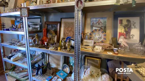 Bazar de antigüedades en Metepec reúne objetos únicos y memorias personales