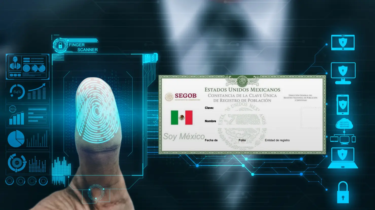 Los datos que tendrá la nueva CURP biométrica y para qué serán usados. Foto: Canva | Gobierno de México