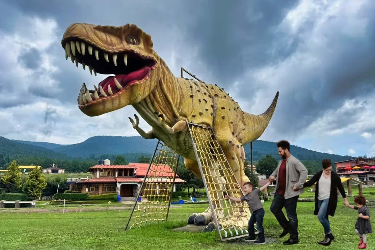 Centro Recreativo Rancho Viejo cerca de CDMX y familia. Foto: @Facebook Ikersaurio | Canva
