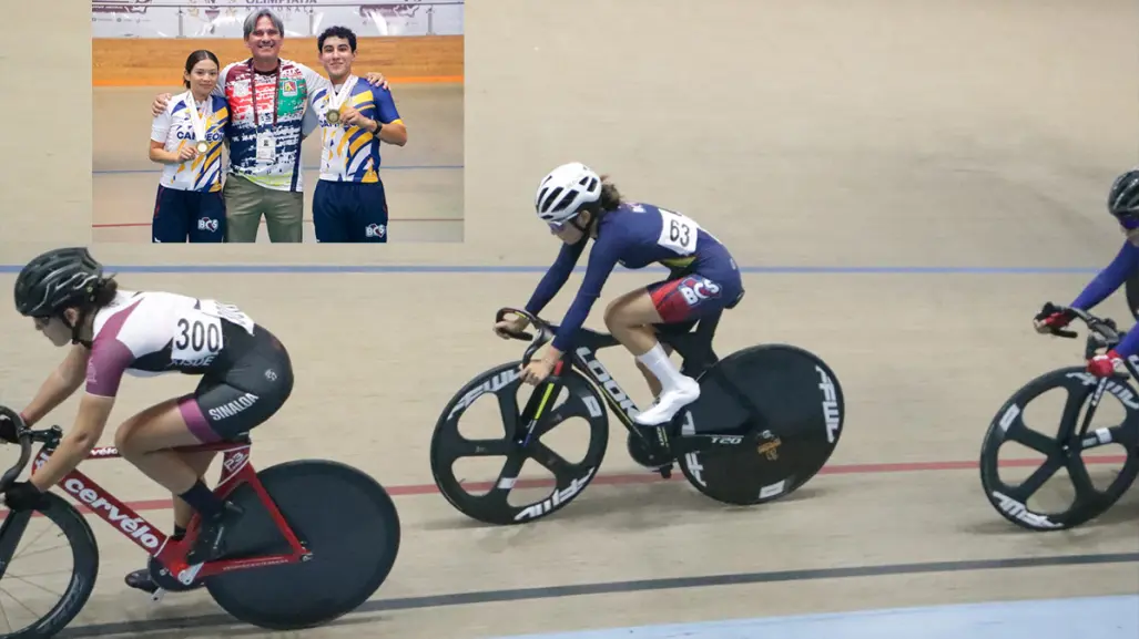 Rompiendo récords: ciclistas de BCS ganan 16 oros en la Olimpiada Nacional 2025