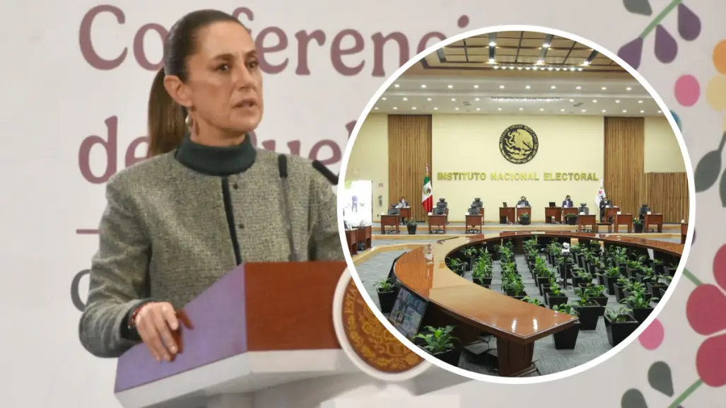 Consejeros del INE podrían ser electos; Claudia Sheinbaum no lo descarta en su reforma electoral