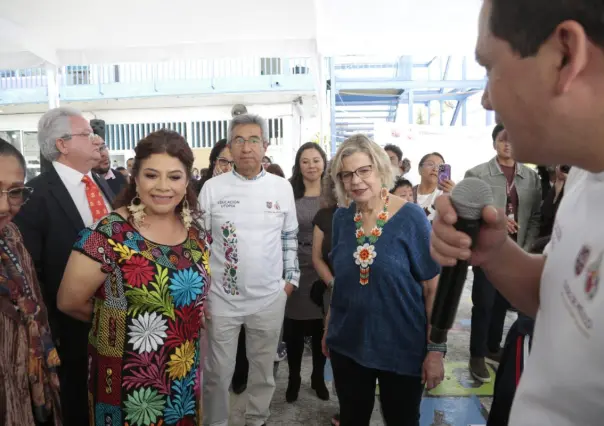 Educación Utopía: Clara Brugada transformará escuelas en centros comunitarios