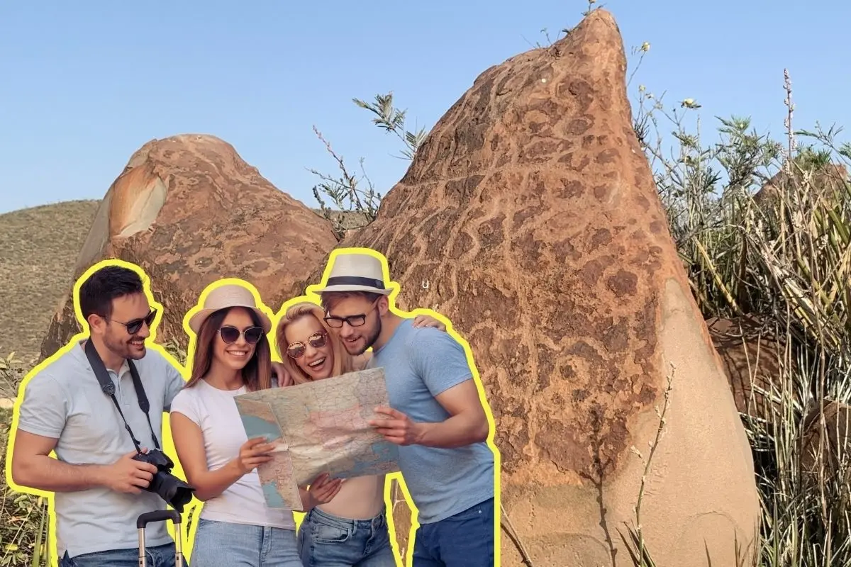 El museo de sitio de Boca de Potrerillos tiene un costo de $75 pesos la entrada. Foto: Facebook Zona Arqueológica Boca de Potrerillos - INAH / Canva