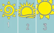Elige solo uno de los soles y descubre un consejo clave sobre tu forma de ser