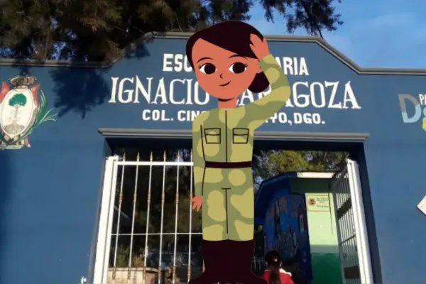 La escuela de Durango cuyos alumnos son, en su mayoría, hijos de militares