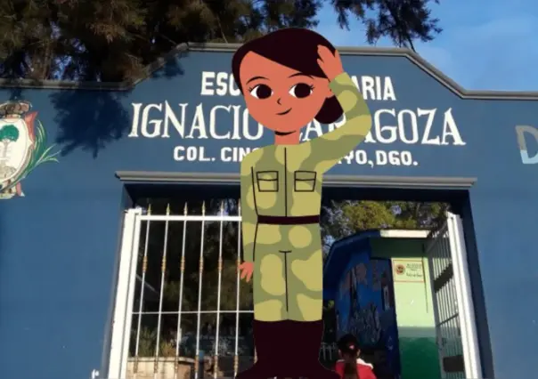La escuela de Durango cuyos alumnos son, en su mayoría, hijos de militares