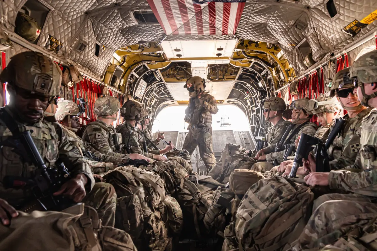 Elementos del Comando del Norte de EEUU. Foto: X (@USNorthernCmd)