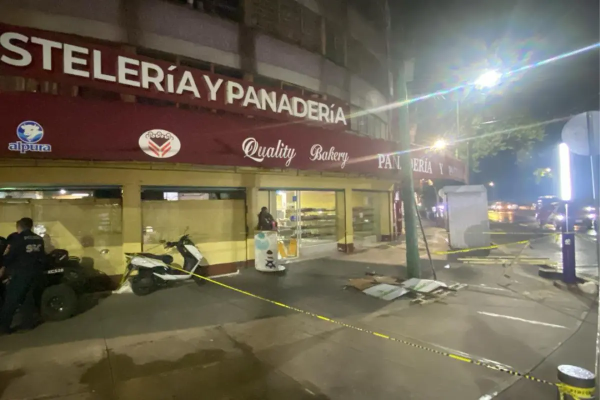 Hombre asesinado en Calzada de Guadalupe, Foto: Luis Alfaro