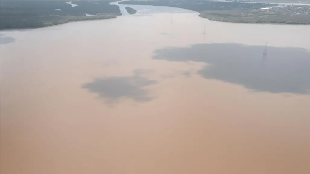 Crecida del sistema lagunario continúa de manera gradual en el sur de Tamauipas