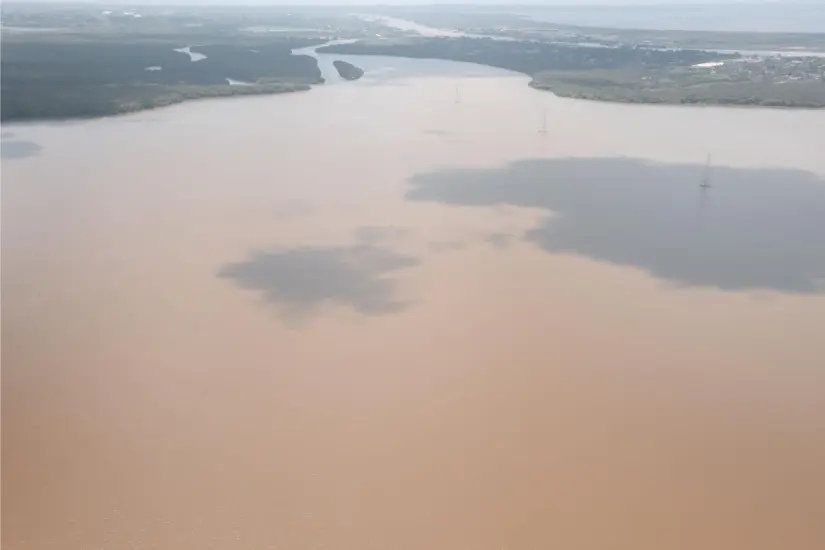 Tamaulipas sigue alerta por la crecida de ríos y lagunas en el sur de Tamaulipas. Foto: Carlos García