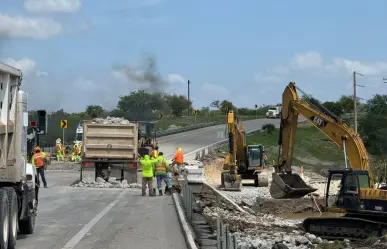 Reabrirán gradualmente circulación en la carretera González- Llera tras inundaciones en Tamaulipas