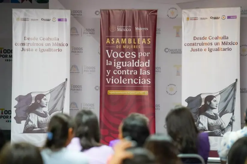 Voces por la desigualdad jornada contra la violencia de género / Foto: Gobierno de Coahuila