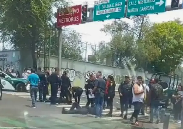 Persecución en GAM termina con dos mujeres policía arrolladas
