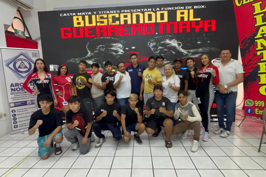 Función de box ‘Buscando al Guerrero Maya’ en Mérida