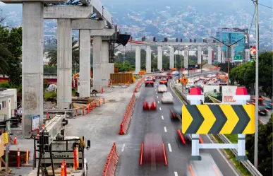Cerrarán tramo de carril exprés en Constitución por obras del Metro