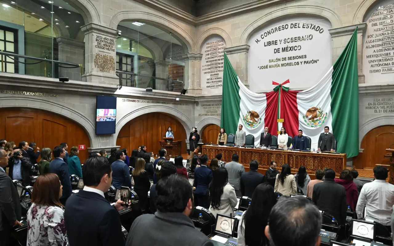 Congreso del Estado de México. Foto: Poder Legislativo del Estado de México