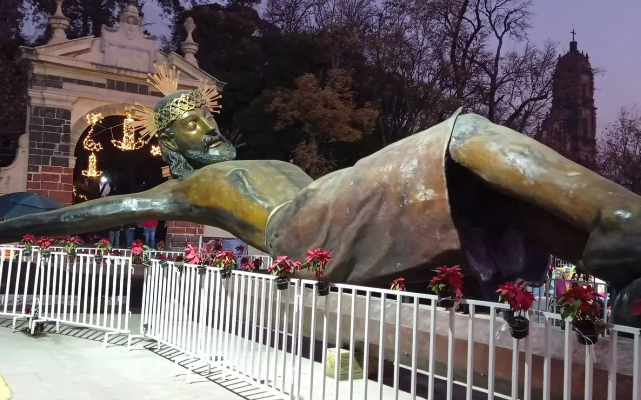 Cristo Gigante de Tepotzotlán. Foto: Juan Manuel López
