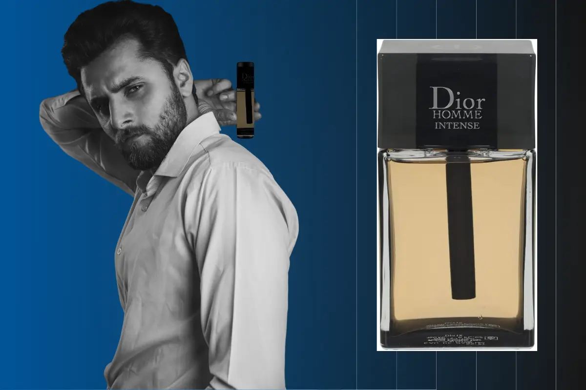 La esencia de Dior Homme Intense combina robustez y misterio, ideal para quienes desean proyectar confianza y sofisticación. Foto: Canva