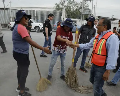 Andrés Mijes pone en marcha brigadas de limpieza en la zona industrial de la Carretera a Colombia