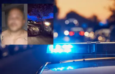 Persecución en Mérida: hombre evade a la SSP y termina detenido tras chocar