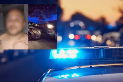 Persecución en Mérida: hombre evade a la SSP y termina detenido tras chocar Persecución en Mérida: hombre evade a la SSP y termina detenido tras chocar