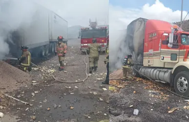 VIDEO | Transporte de carga acciona rampa de frenado en la Supercarretera Durango a Mazatlán