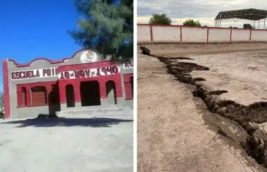 Se abre la tierra en escuela de Matamoros, Coahuila, ¿qué sucedió?