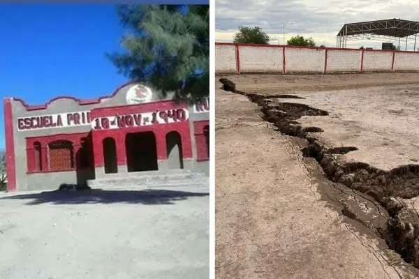 Se abre la tierra en escuela de Matamoros, Coahuila, ¿qué sucedió?