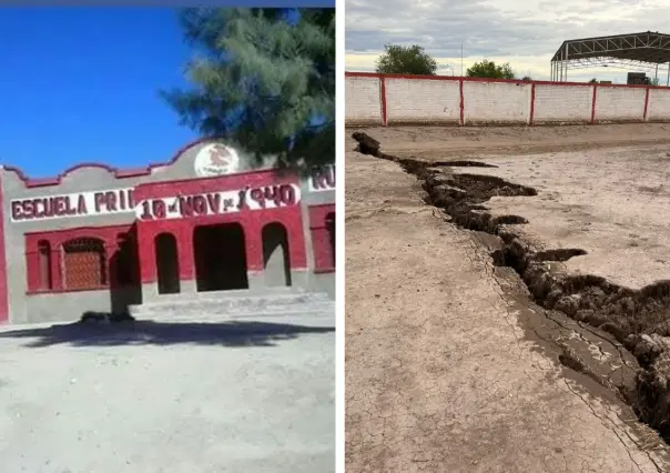 Se abre la tierra en escuela de Matamoros, Coahuila, ¿qué sucedió?
