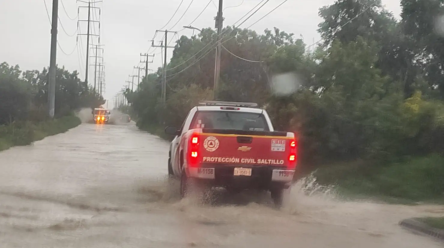 Albergues en Saltillo. Foto de Protección Civil.