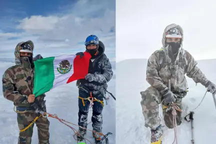 Anestesiólogo de Reynosa rompe récords en los Andes y alcanza alturas históricas Anestesiólogo de Reynosa rompe récords en los Andes y alcanza alturas históricas