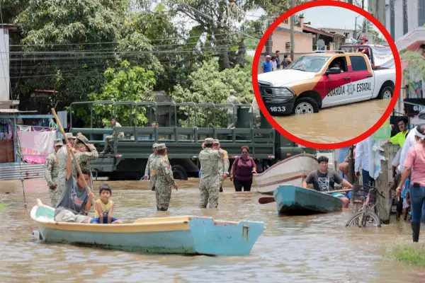 Autoridades evalúan evacuaciones en colonia Moscú de Tampico