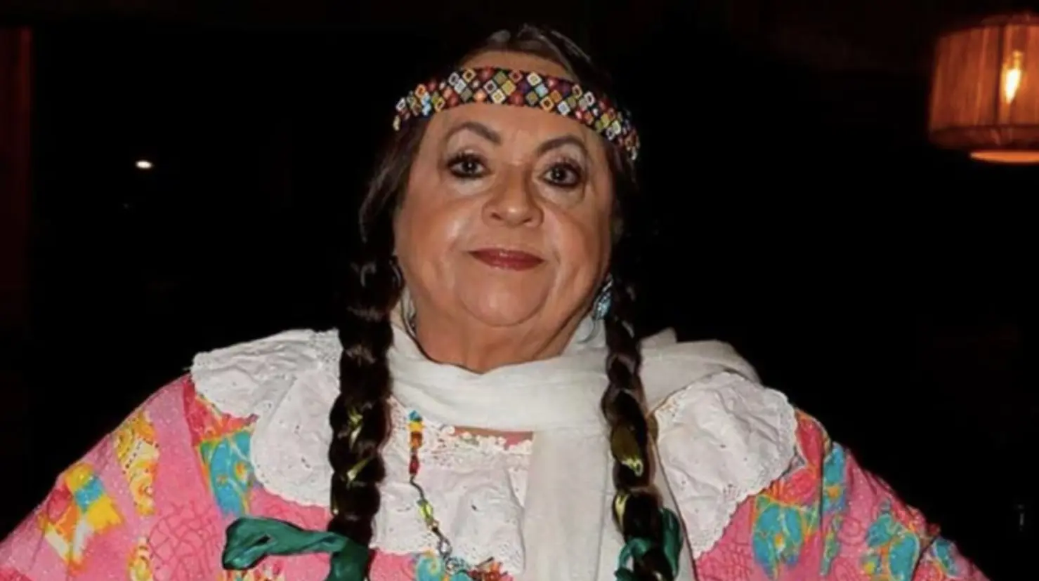 Lucila Mariscal a sus 82 años ha decidido ya no representar a la icónica Lencha. Foto. Especial.