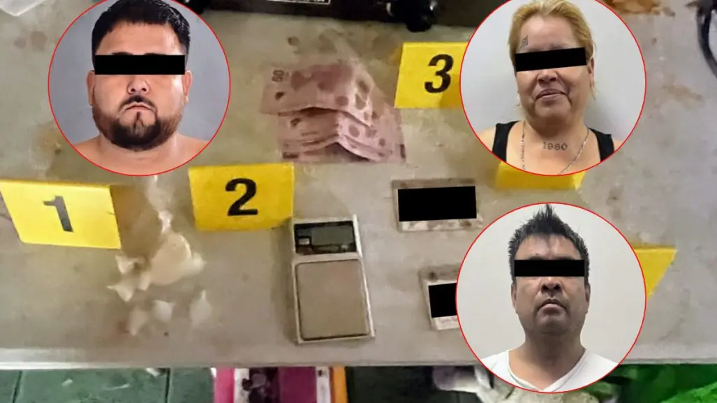 Cateo en la colonia Garza Nieto deja tres detenidos y decomiso de droga