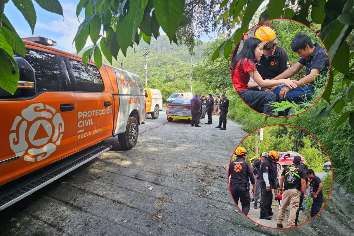 El reporte fue atendido de inmediato por personal de Protección Civil Nuevo León: PCNL