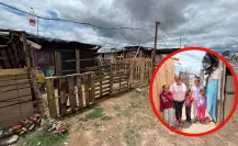Brenda y su familia enfrentan condiciones difíciles en temporada de lluvia