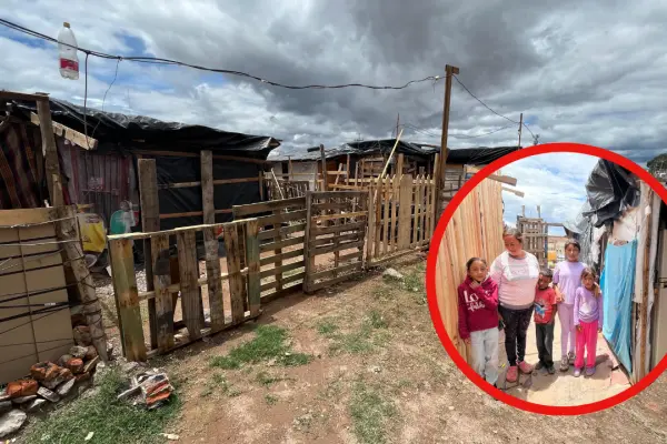 Brenda y su familia enfrentan condiciones difíciles en temporada de lluvia