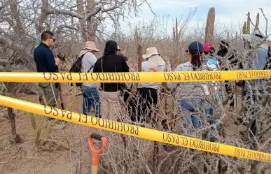 Hallan ropa, calzado y restos humanos dentro de nuevas fosas clandestinas en La Paz