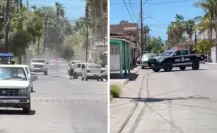 Captan en video persecución policiaca que sacude Loreto; deja más preguntas que respuestas