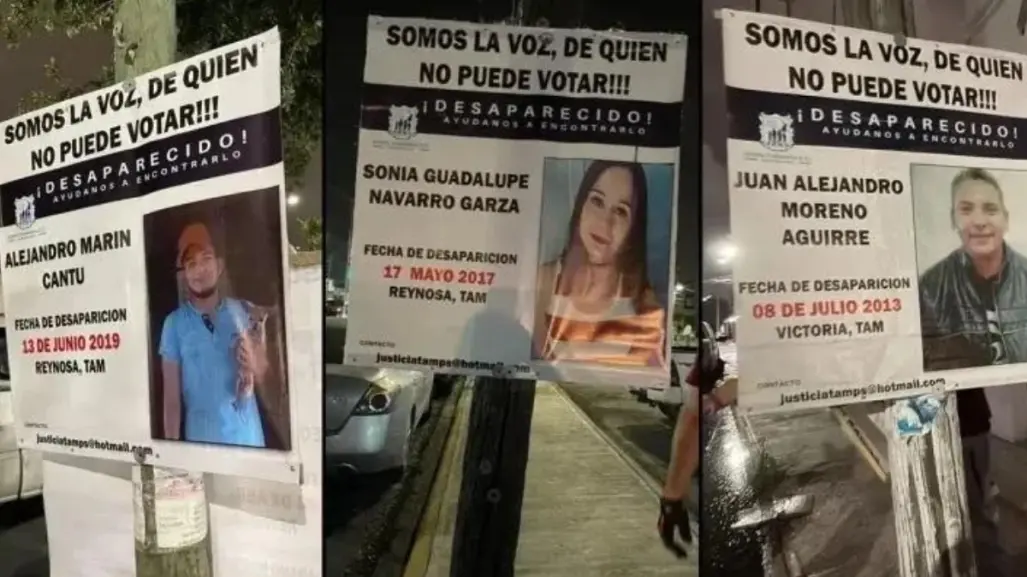 Tamaulipas es el tercer estado con más desaparecidos en México; según el registro nacional