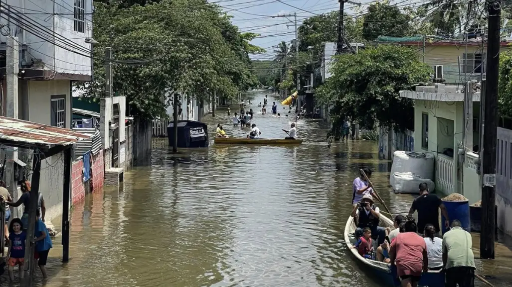 Refuerzan evacuaciones en el sur de Tamaulipas ante nuevas lluvias