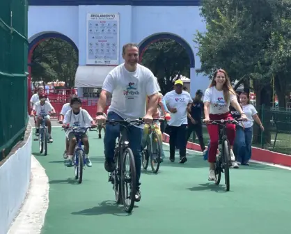 Adrián de la Garza arranca campamento de verano en el Parque España, en Monterrey