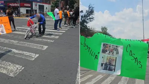 Bloqueo en la Colonia Guerrero de CDMX por presunto despojo de vivienda; exigen intervención de autoridades